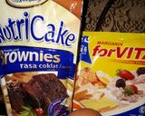 Foto langkah ke 1 dari resep Brownies Kukus With chesse.