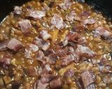 A picture of step 5 of Baked Beans of the Plains.