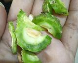 A picture of step 1 of করলা ভাজা.