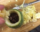 A picture of step 8 of Stuffed Calabaza (Squash).