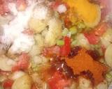 Spring onion sabzi recipe step 2 photo