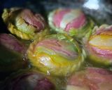 A picture of step 30 of Malai Khaja.