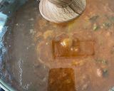 A picture of step 4 of Peanut curry.