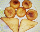 A picture of step 13 of Laddu stuffing bread puwa.