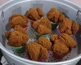 Foto langkah ke 8 dari resep Bolu Kukus Gula Merah.