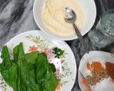Palak ke pakory recipe step 1 photo