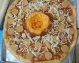 Foto langkah ke 4 dari resep Pizza Cheese Volcano No ulen.