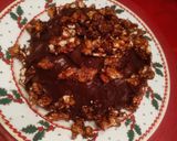 Φωτογραφία βήματος 4 της συνταγής Ganache με ζαχαρωμένα καρύδια
