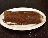 A picture of step 25 of Chocolate Strawberry Cream Cake Roll.