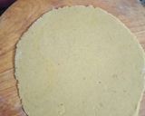 A picture of step 3 of Bajre ka thepla.