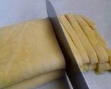 A picture of step 13 of Homemade Pasta Without Machine.