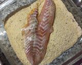 Foto del paso 3 de la receta: Milanesa de pescadilla apanada con polenta