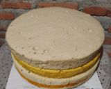 Foto langkah ke 1 dari resep Bolu air base cake tart.