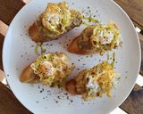 Foto del paso 9 de la receta: Pinchos de patata enmascarada de butifarra fresca con huevo de codorniz