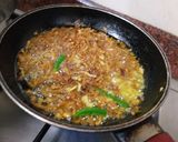 A picture of step 2 of Mutton nali nihari.