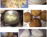 A picture of step 8 of Suji Dal Bhalla.