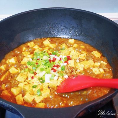 麻婆豆腐~貝里斯辣醬風味 — 4