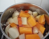 Foto del paso 3 de la receta: Crema de calabaza y zanahoria, fast and rápido