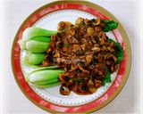 Foto langkah ke 7 dari resep Pokchoy Tumis Jamur.