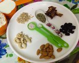 ড্রাই ফ্রুট প্রোটিন পারাটা(Dry fruits Protein paratha recipe in Bengali) রেসিপির ধাপ 1 ছবি