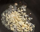 A picture of step 1 of Creamy Mushroom and Spinach Toast.