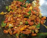 A picture of step 3 of Millets tawa pulao.