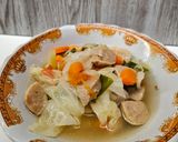 Foto langkah ke 6 dari resep Sayur Sop Bakso.