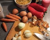 Bratnudeln mit Ei Rezeptschritt 2 Foto