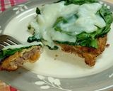 Foto del paso 7 de la receta: Milanesas de carne con cubierta de verduras gratinadas al horno