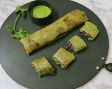 A picture of step 5 of Sprouts Dosa.