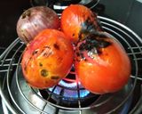 मैक्सिकन टोमाटो गार्लिक सालसा (Mexican tomato garlic Salsa) रेसिपी चरण 2 फोटो