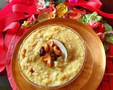 A picture of step 5 of Broken wheat Payasam.