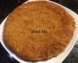 A picture of step 6 of Nut-Filled Kunafa.