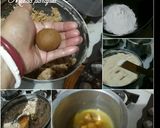 A picture of step 5 of Rice kasaar/laddu.