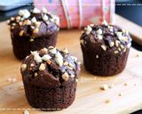 Foto langkah ke 9 dari resep Chocolate Custard Muffin ala Dan Lepard The BEST EVER -Highly Recomended-.