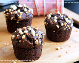 Foto langkah ke 9 dari resep Chocolate Custard Muffin ala Dan Lepard The BEST EVER -Highly Recomended-.