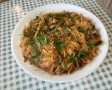 Une image de l'étape 15 de Nouilles de riz sautées aux légumes et épices.