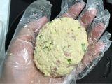 豆腐豬肉漢堡排
