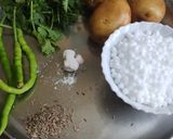 A picture of step 1 of Sabudana+Potato mini uttapa.