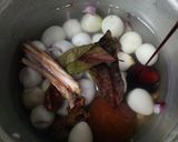Foto langkah ke 2 dari resep Sate Pindang Telur Puyuh.