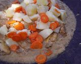 Foto del paso 6 de la receta: Pollo al curry en el disco
