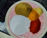 A picture of step 2 of #mania# Recipe's name-Andhra style Lehsuni Mango Pickle.