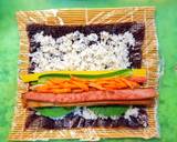 Kimbap (Korean seaweed rice rolls) recipe step 6 photo