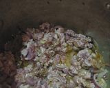 A picture of step 2 of Masala Keema.
