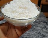 A picture of step 6 of Desiccated coconut.