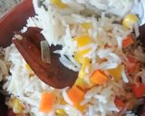 A picture of step 7 of Sweet Corn pulao.