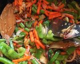 A picture of step 5 of Veggies Poha.