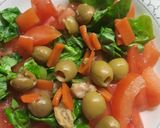 Foto del paso 2 de la receta: Ensalada base de tomate (4 variantes)