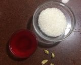 A picture of step 2 of Rose Phirni.