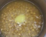 A picture of step 1 of Sauce chana chaat.